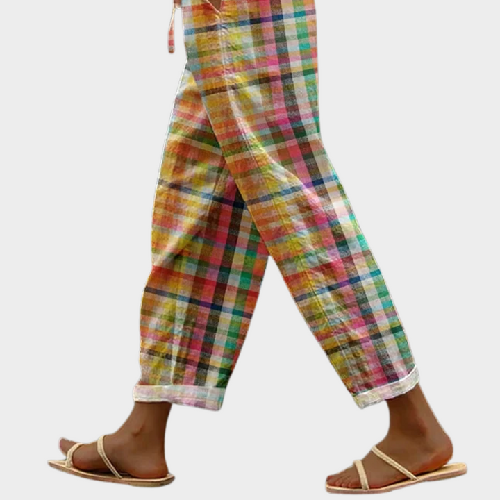 Michelle  | Pantalones Cómodos a Cuadros