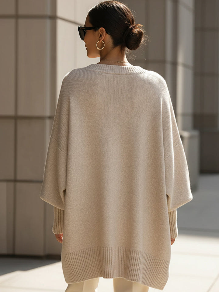 Zola | Suéter Confortável de Mistura de Lã Elegante e Sem Esforço