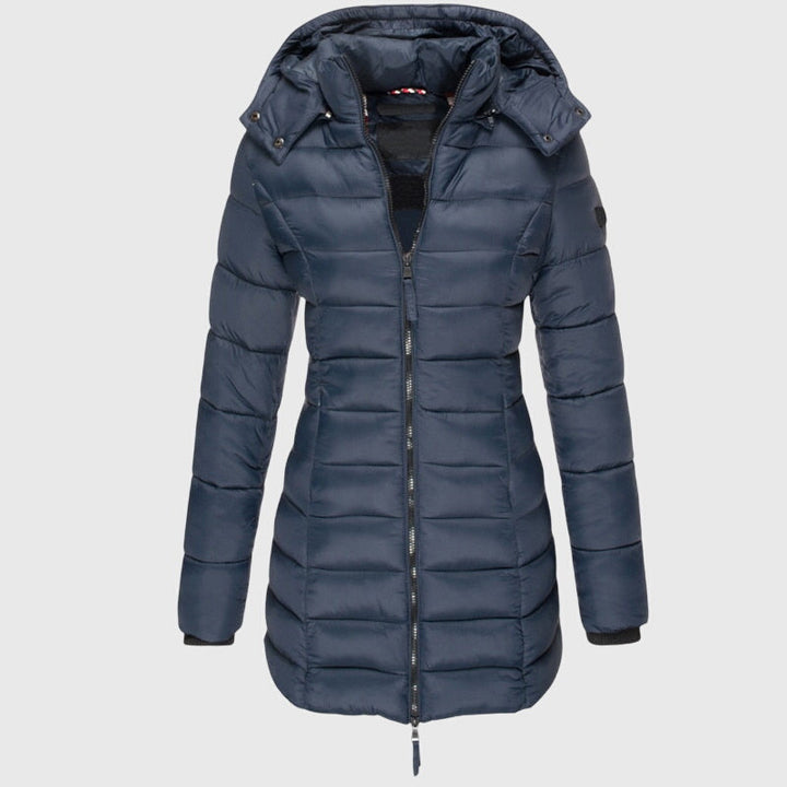 Justice | Chaqueta Larga de Plumas