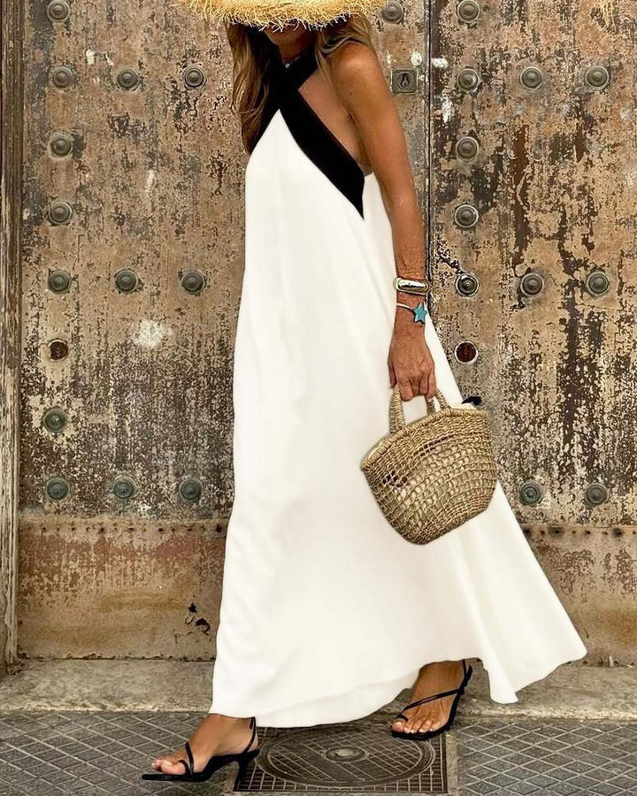 Elara | Vestido com Decote Cruzado