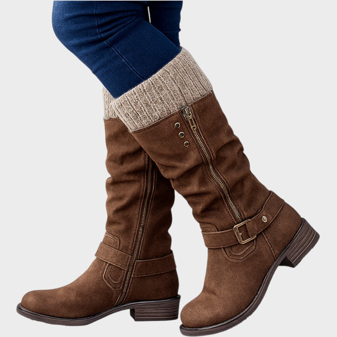Melisandre - Bota Elegante de Inverno com Altura Média na Panturrilha