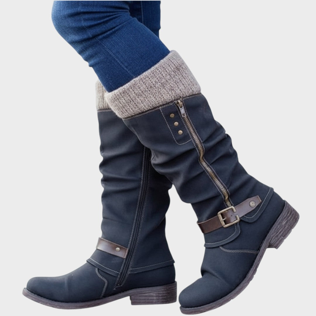 Melisandre - Bota Elegante de Inverno com Altura Média na Panturrilha