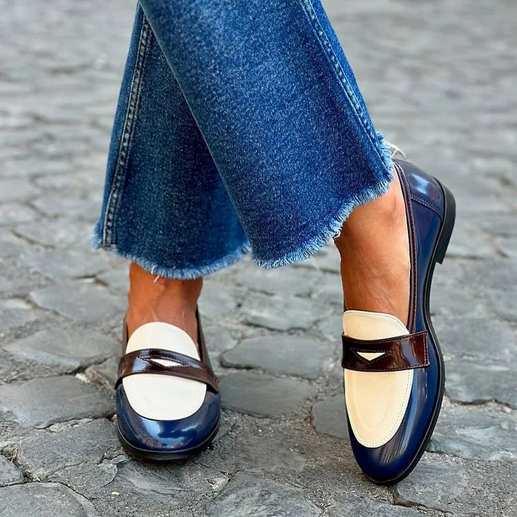 MOCASÍN ELEGANTE BICOLOR