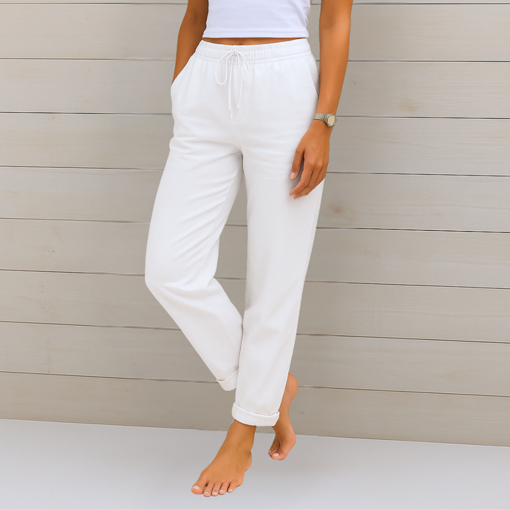 Maylora | Drawstring Relaxed Trousers