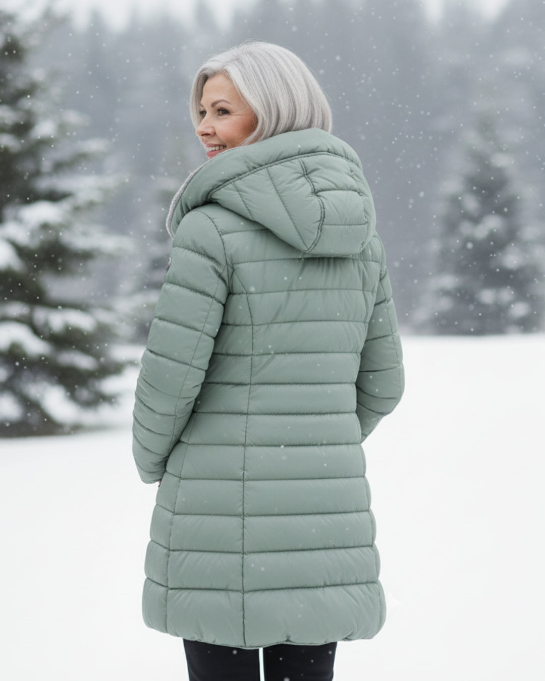 Olivia | Abrigo acolchado de invierno