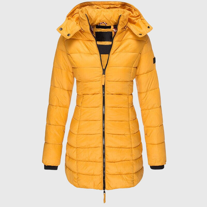 Justice | Chaqueta Larga de Plumas