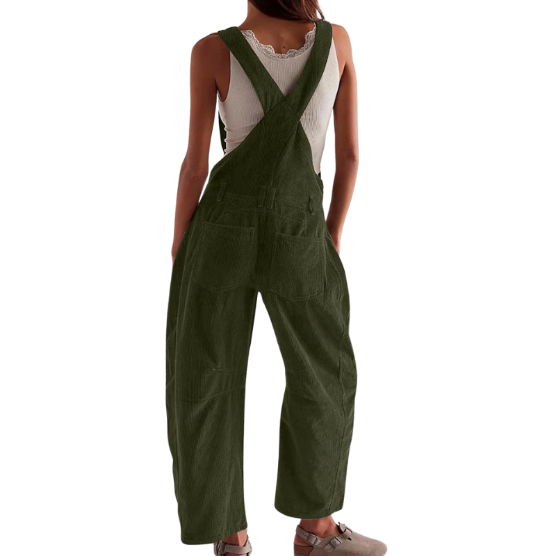 ETHEL – Mono de pierna ancha estilo barril elegante