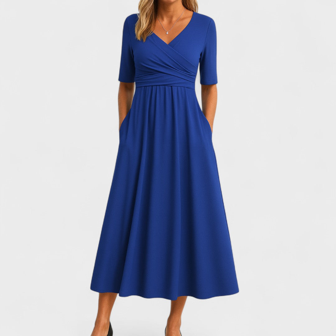 Phoebe | Vestido midi elegante