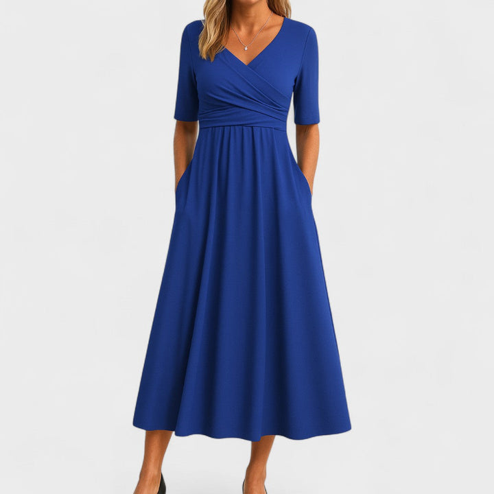 Phoebe | Vestido midi elegante
