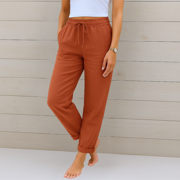 Maylora | Drawstring Relaxed Trousers
