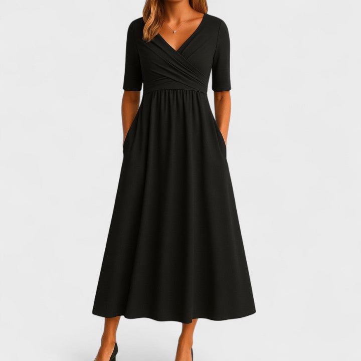 Phoebe | Vestido midi elegante