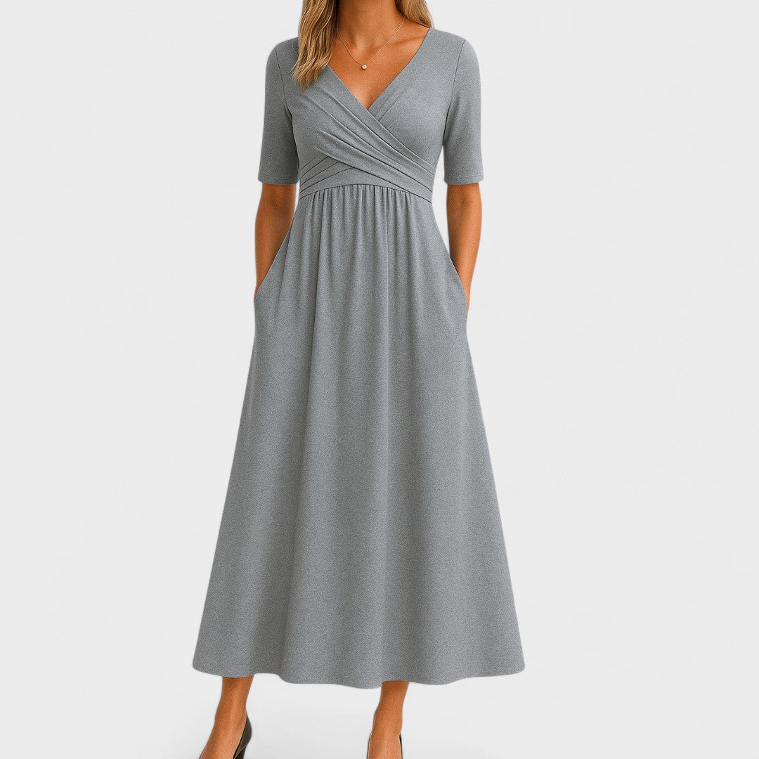 Phoebe | Vestido midi elegante