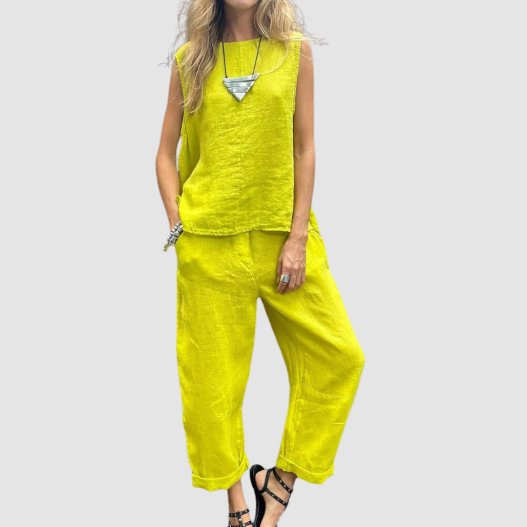 Suzette | Conjunto de verano ligero de dos piezas