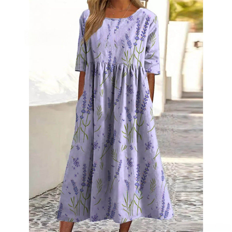 Mireille | Vestido Midi de Corte Relajado
