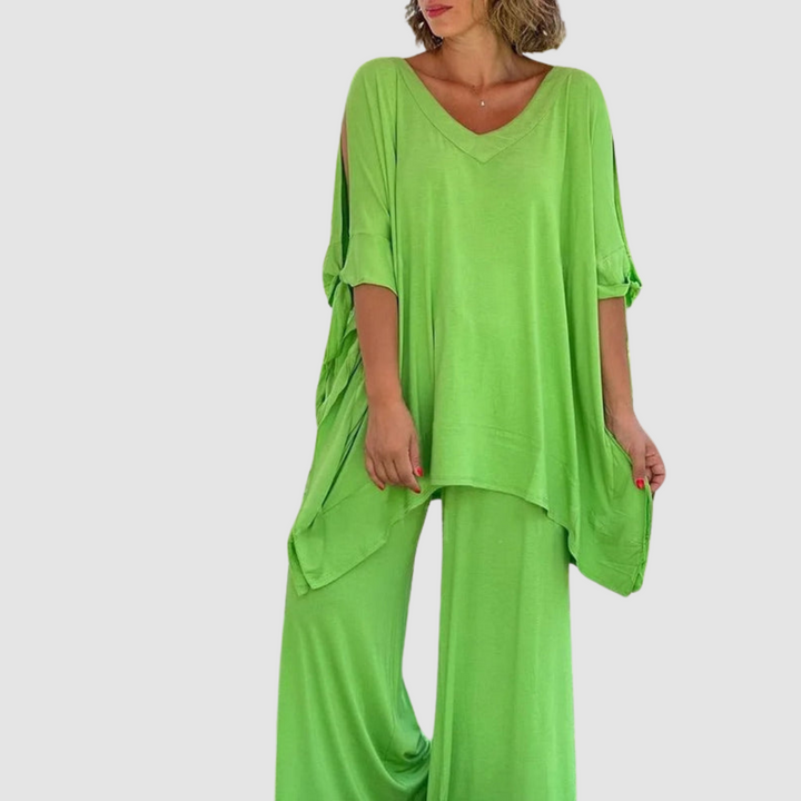 Zinnia Relaxed Style Set | Effortless Elegance in Every Step