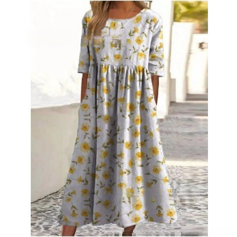 Delphine | Relaxed Fit Midi Dress