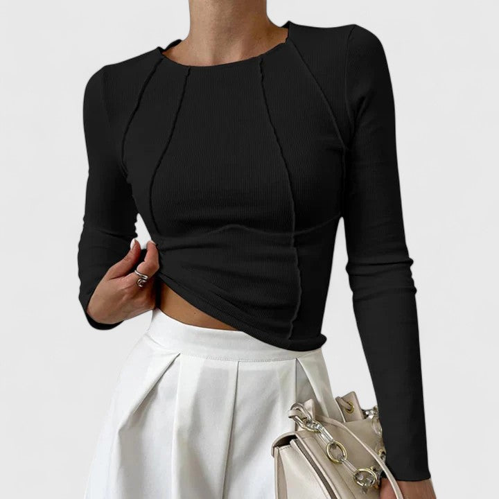 Rozminda | Blusa Cómoda de Manga Larga