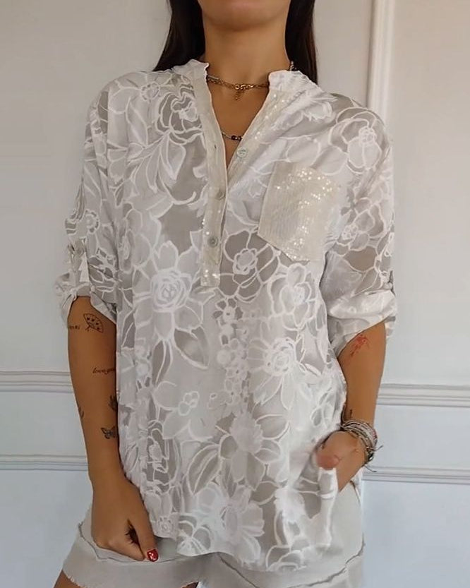 Willow | Blusa Elegante com Bolso