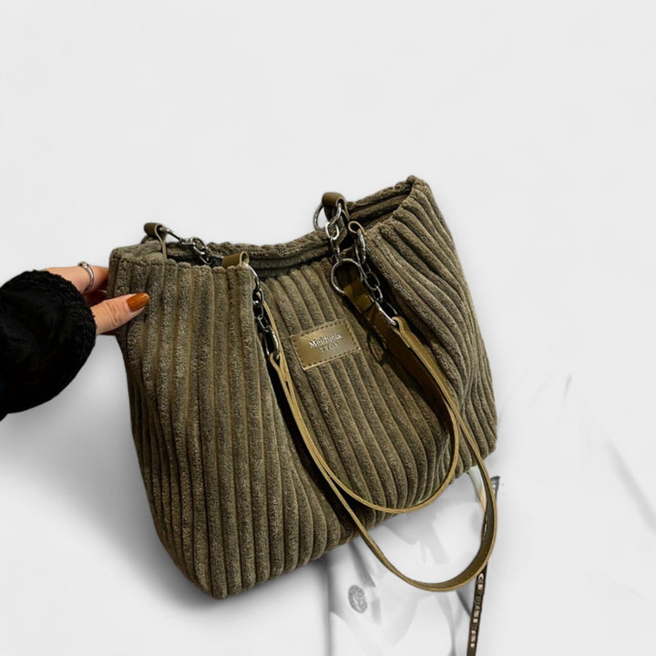 Olivia - Bolsa de Ombro de Cordura Macia