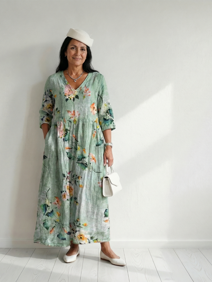 Reid | Vestido Midi com Caimento Suave