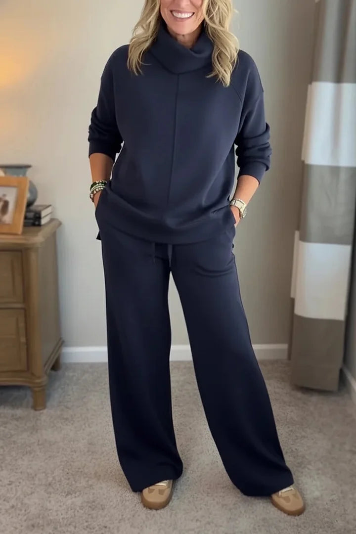 Colleen | Casual Turtle-neck 2 Piece