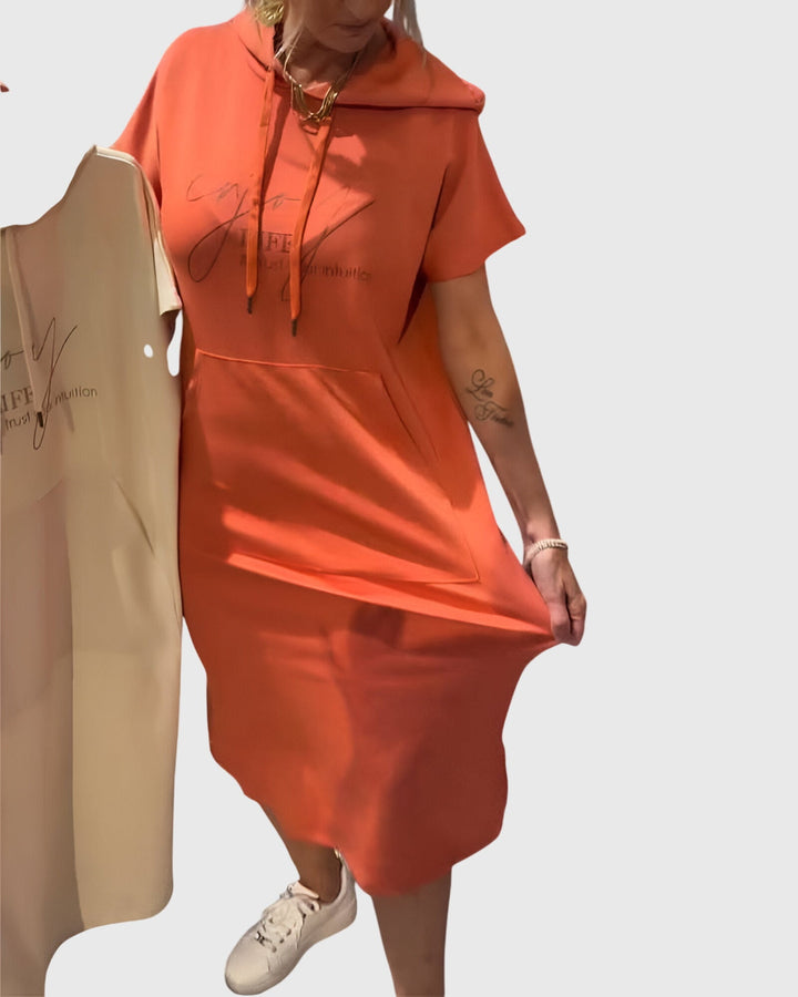 Marlowe | Vestido casual con capucha