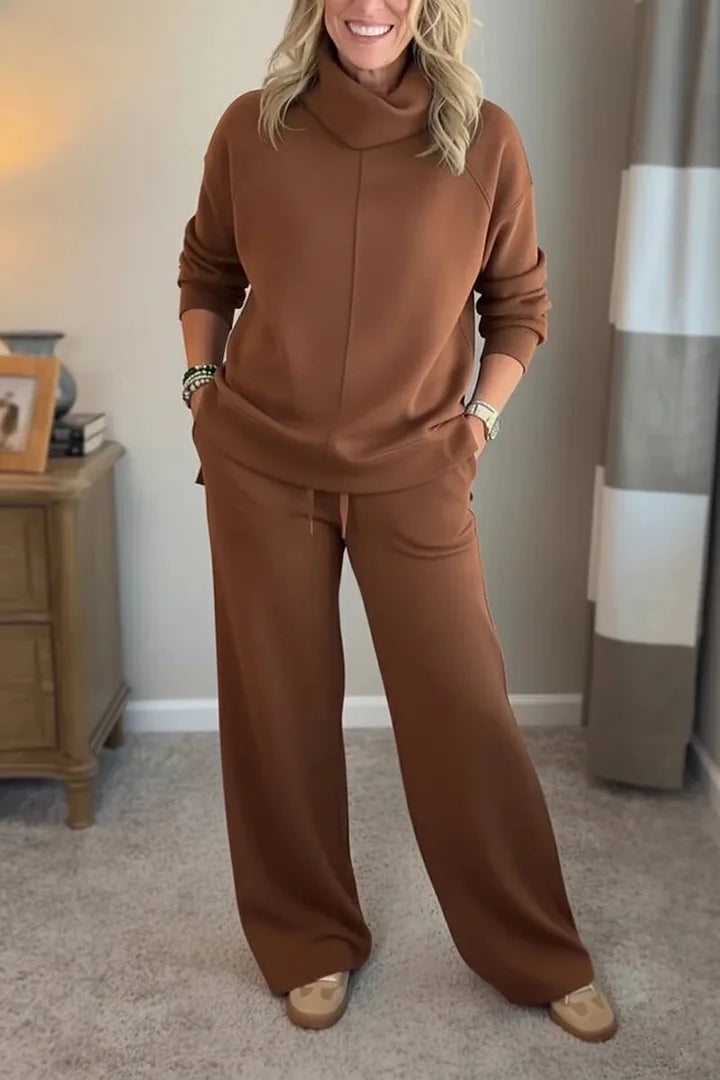 Colleen | Casual Turtle-neck 2 Piece