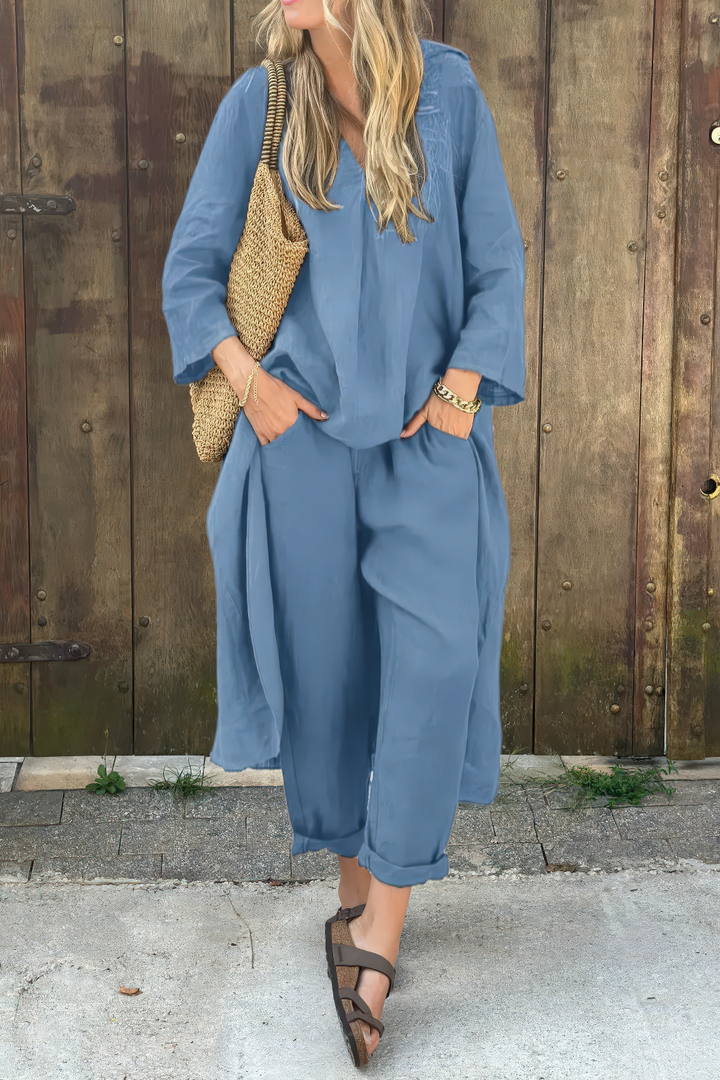 Maggie | Conjunto elegante de dos piezas