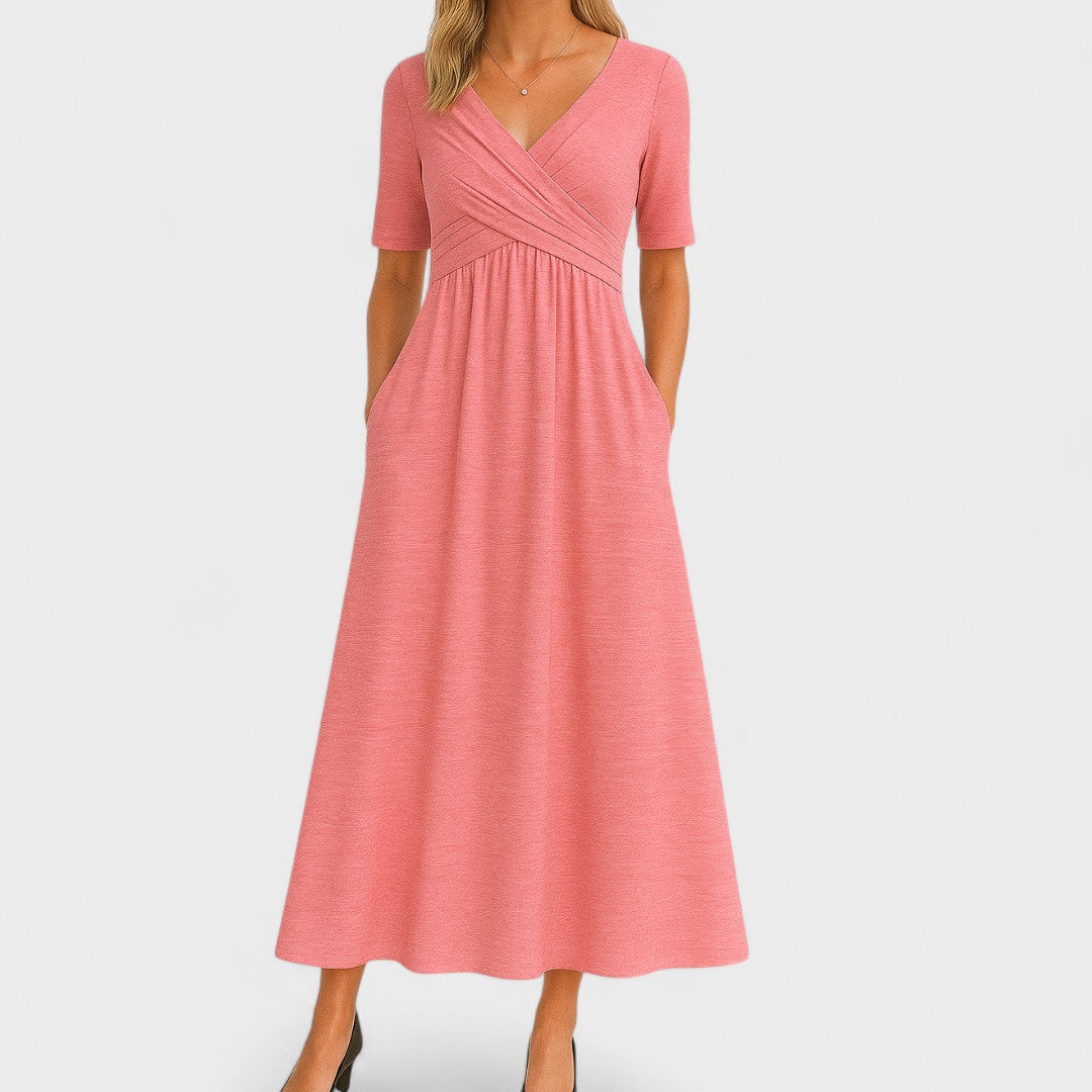 Phoebe | Vestido midi elegante