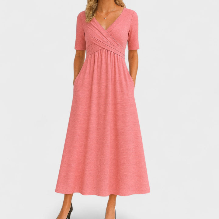 Phoebe | Vestido midi elegante