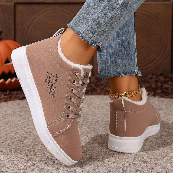 PLUSHPRINT - WARM WOMEN'S SNEAKERS