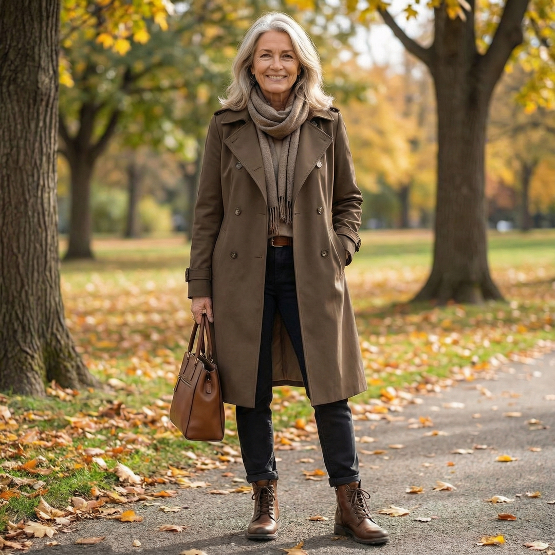 Olivia | Wool Trench Coat
