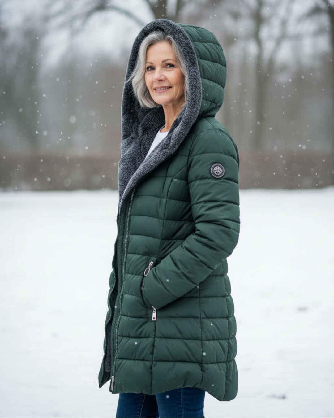 Olivia | Abrigo acolchado de invierno