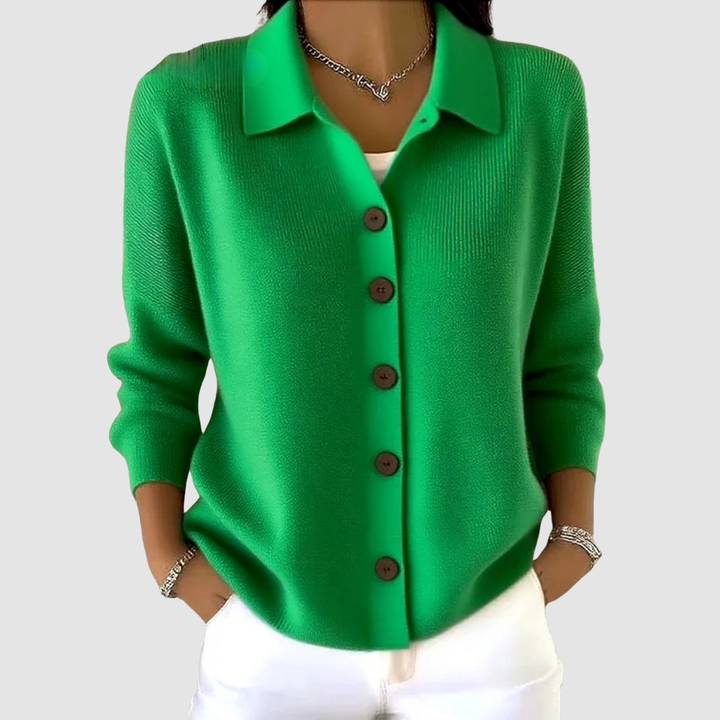 Riah | Soft Button-Up Knit Cardigan