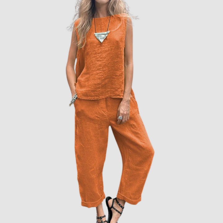 Suzette | Conjunto de verano ligero de dos piezas