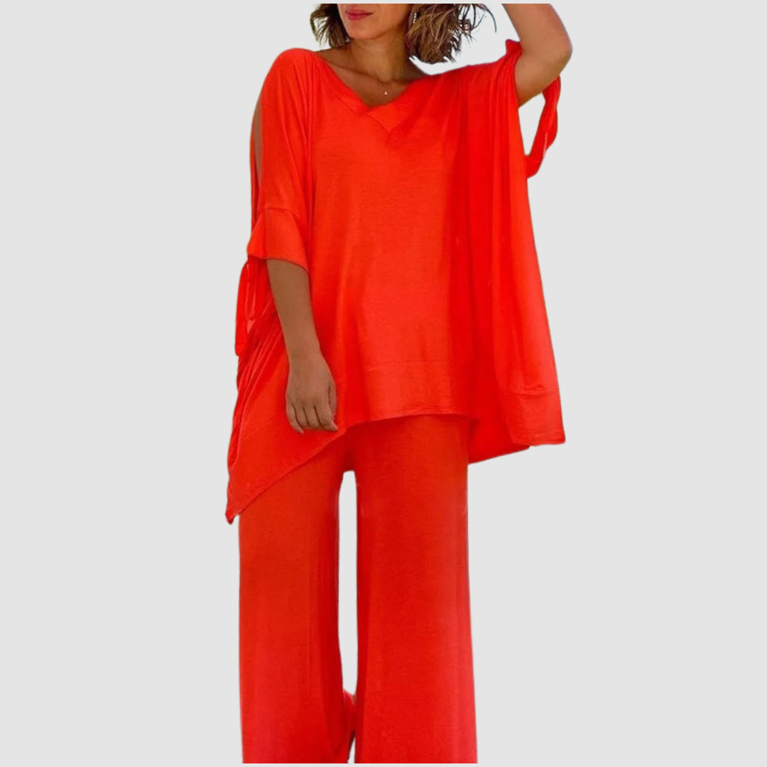 Zinnia Relaxed Style Set | Effortless Elegance in Every Step