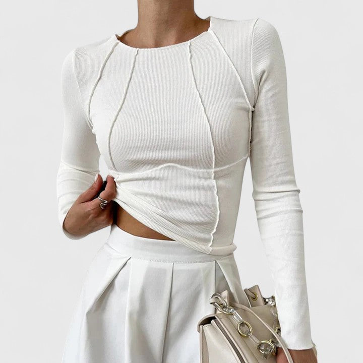 Rozminda | Blusa Cómoda de Manga Larga