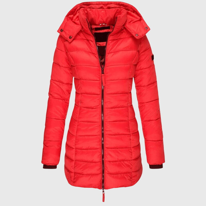 Justice | Chaqueta Larga de Plumas