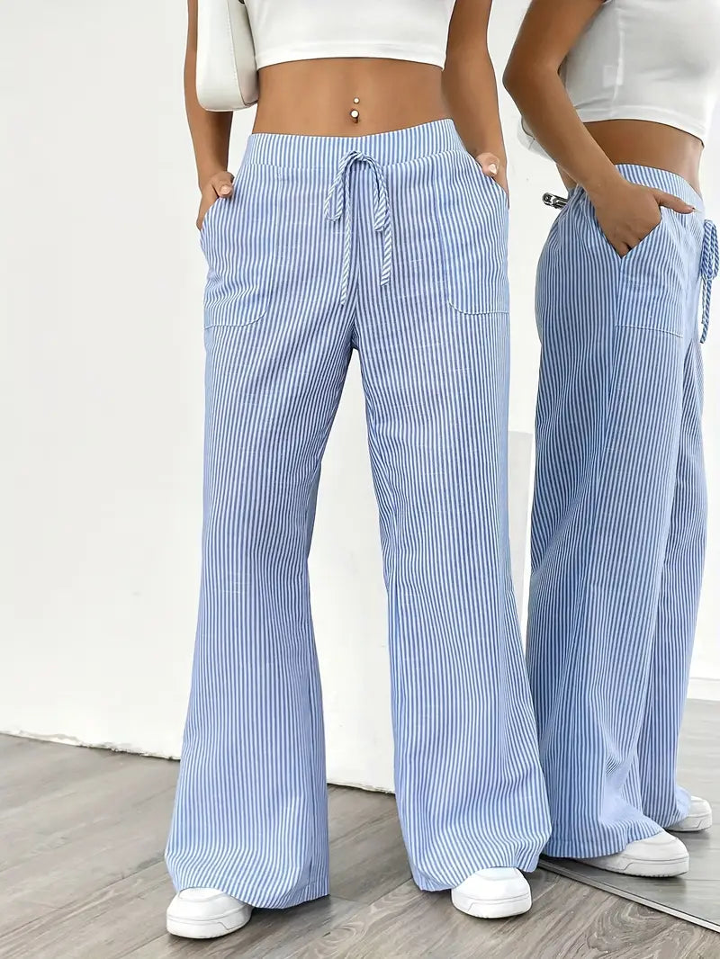 Malina | Stylish Casual Drawstring Trousers