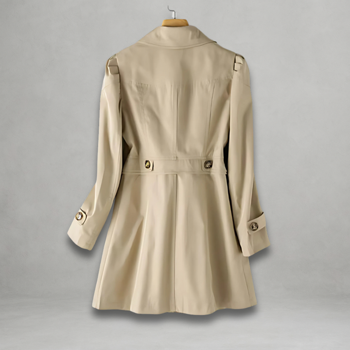 Jamie | Trench Coat Elegante de Otoño