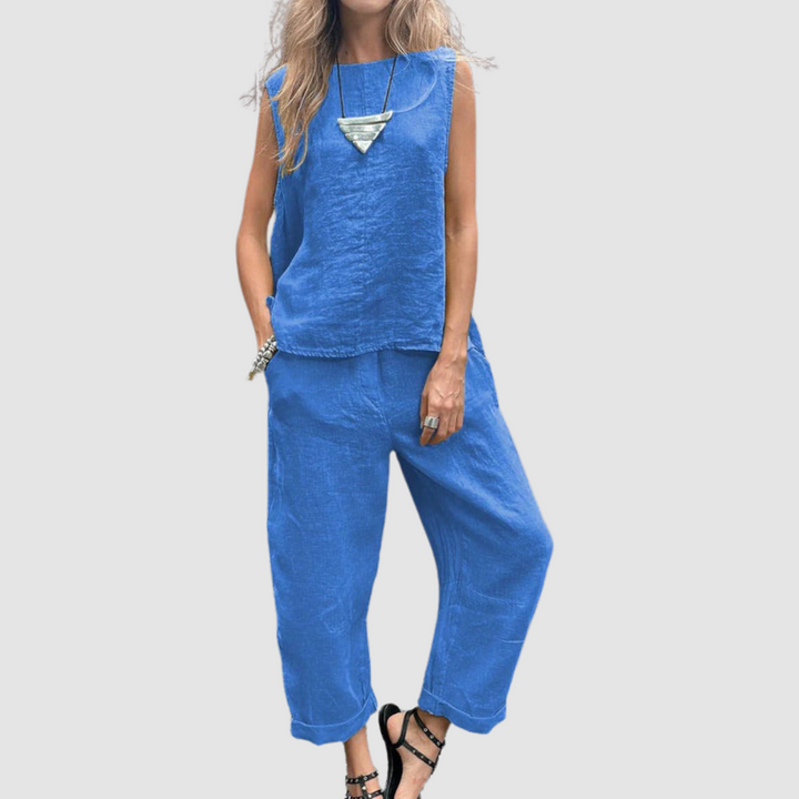 Suzette | Conjunto de verano ligero de dos piezas