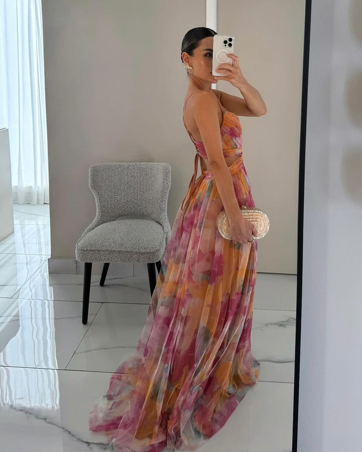 Dorte | Vestido Maxi Floral