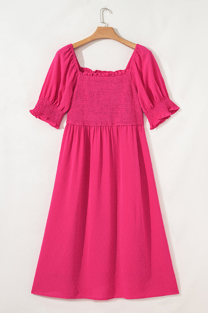 Wisteria | Swiss Dot Dress