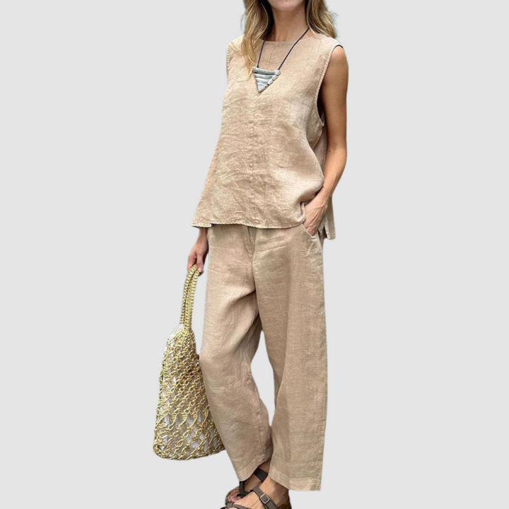 Suzette | Conjunto de verano ligero de dos piezas