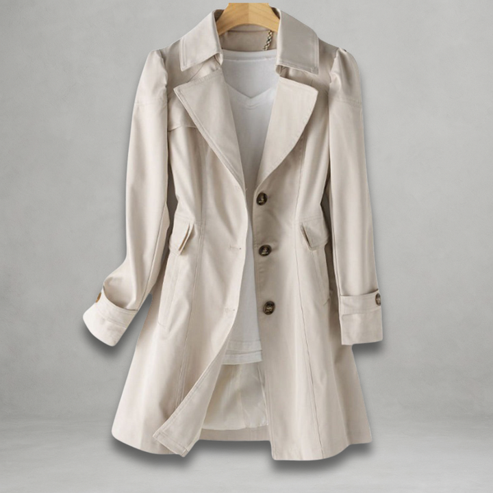 Jamie | Trench Coat Elegante de Otoño