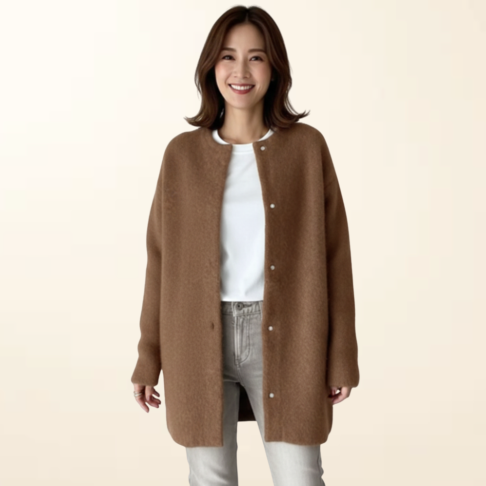 Claire - Cardigan - Macio, quente e elegante