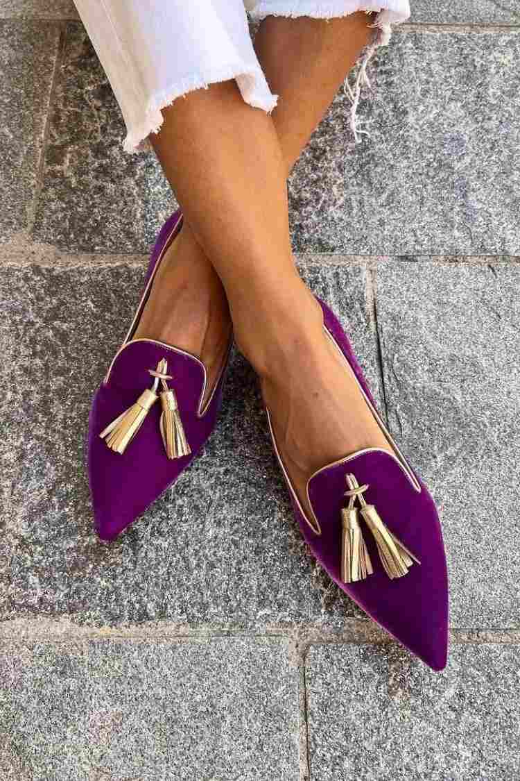 Mocassim com Tassel Elegante