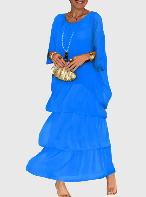 Susan | Vestido longo e fluido elegante