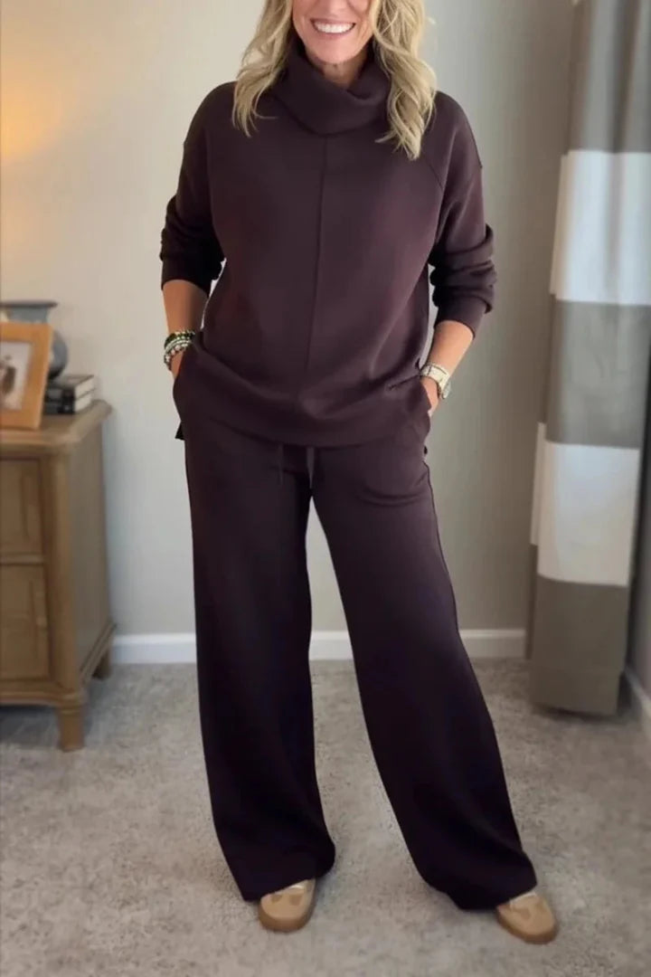Colleen | Casual Turtle-neck 2 Piece