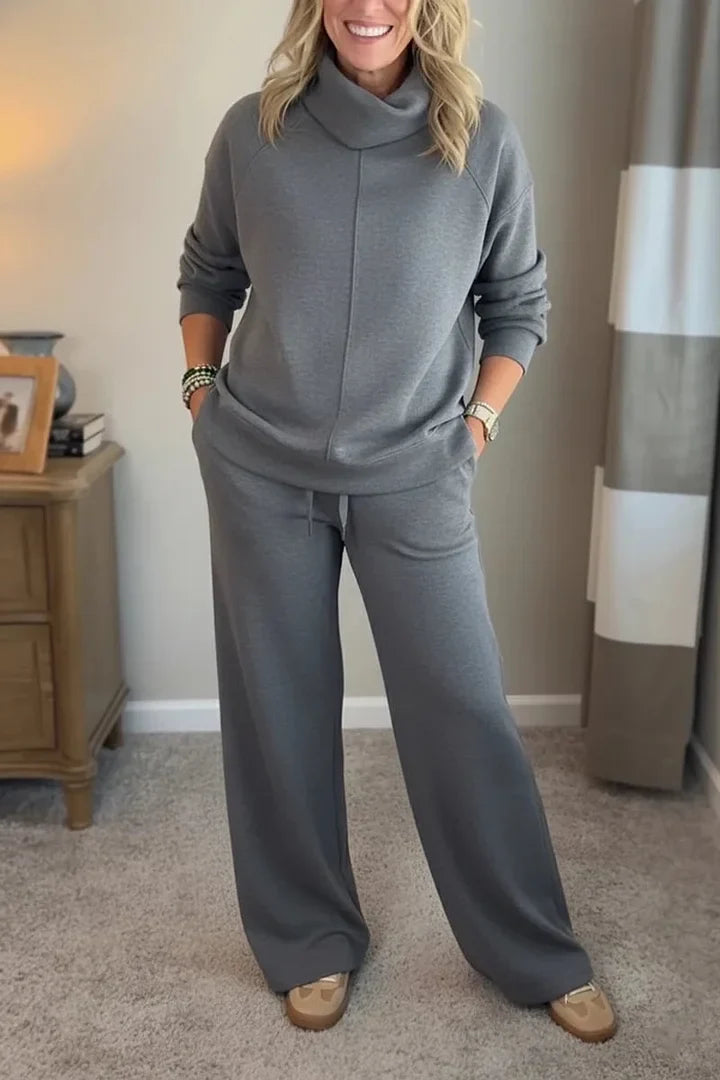 Colleen | Casual Turtle-neck 2 Piece
